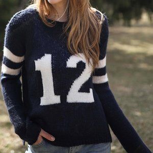 Wooden Ships Number Jersey Crewneck